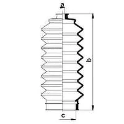 Пыльник, рулевое управление SPIDAN купить