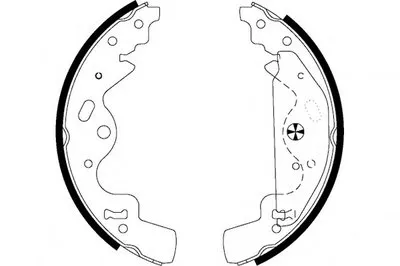 Комплект тормозных колодок HELLA купить