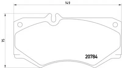 Комплект тормозных колодок, дисковый тормоз HELLA купить