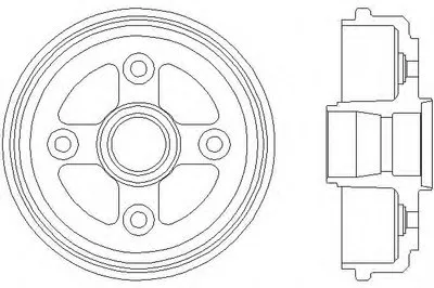 Тормозной барабан HELLA купить
