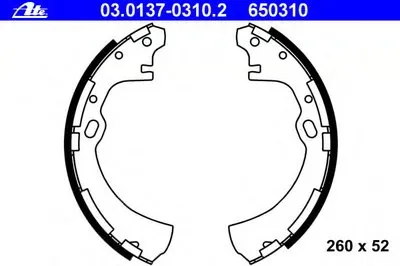 Комплект тормозных колодок ATE купить