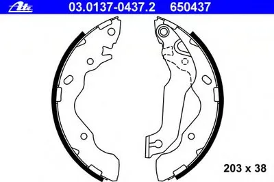 Комплект тормозных колодок ATE купить