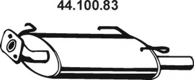 Глушитель выхлопных газов конечный EBERSPÄCHER купить