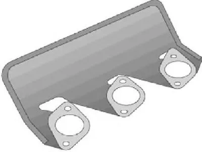 Прокладка, выпускной коллектор GLASER купить