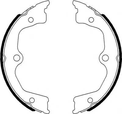 Комплект тормозных колодок, стояночная тормозная система MINTEX купить