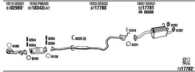 Система выпуска ОГ WALKER купить