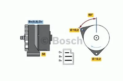 Генератор BOSCH купить