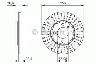 Тормозной диск BOSCH купить