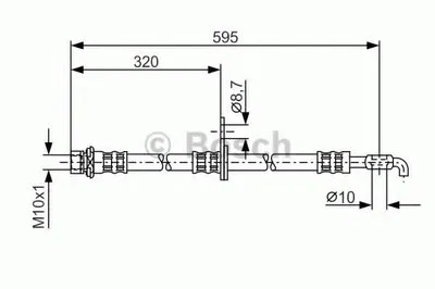Тормозной шланг BOSCH купить