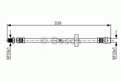 Тормозной шланг BOSCH купить