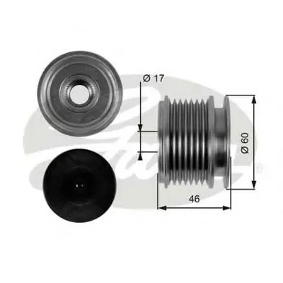 Механизм свободного хода генератора DriveAlign® GATES купить