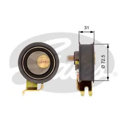 Натяжной ролик, ремень ГРМ PowerGrip® GATES купить