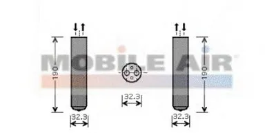 Осушитель, кондиционер VAN WEZEL купить