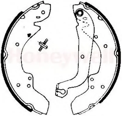 Комплект тормозных колодок JURID купить