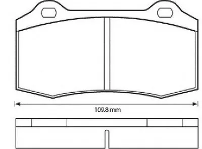 Комплект тормозных колодок, дисковый тормоз JURID купить