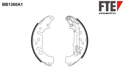 Комплект тормозных колодок FTE купить