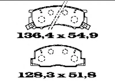 Комплект тормозных колодок, дисковый тормоз FTE купить