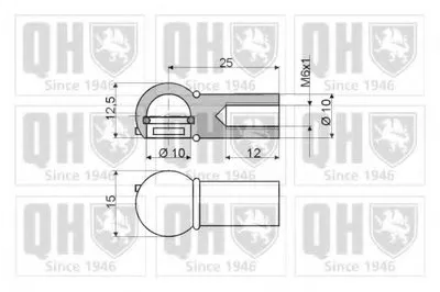 Газовая пружина, крышка багажник QUINTON HAZELL купить