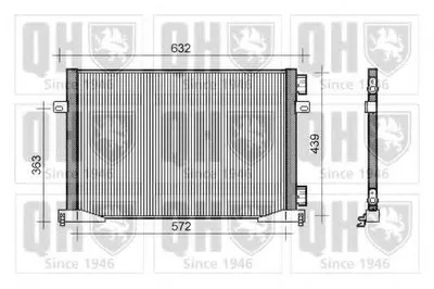 Конденсатор, кондиционер QUINTON HAZELL купить