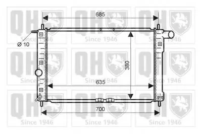 Радиатор, охлаждение двигателя QUINTON HAZELL купить