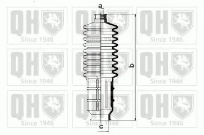 Комплект пылника, рулевое управление QUINTON HAZELL купить