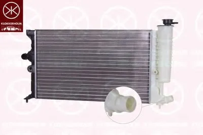 Радиатор, охлаждение двигателя KLOKKERHOLM купить