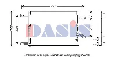 Конденсатор, кондиционер AKS DASIS купить