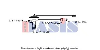 Расширительный клапан, кондиционер AKS DASIS купить