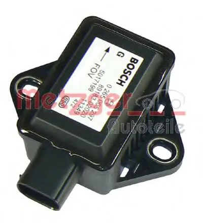 Датчик, продольное / поперечное ускорение genuine METZGER купить