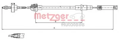 Тросик сцепления COFLE METZGER купить
