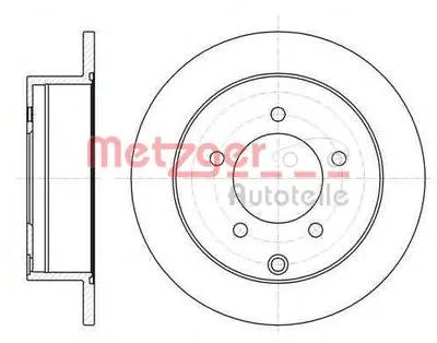 Тормозной диск REMSA METZGER купить