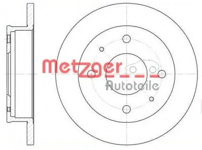 Тормозной диск REMSA METZGER купить