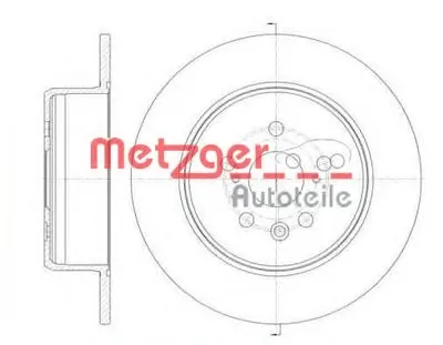 Тормозной диск REMSA METZGER купить