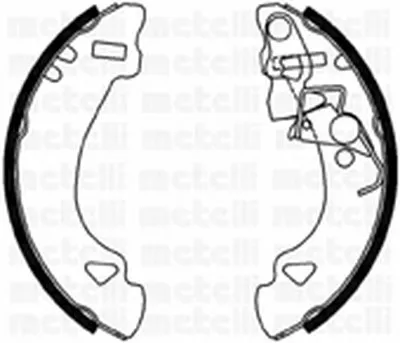 Комплект тормозных колодок METELLI купить