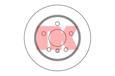 Тормозной диск NK купить