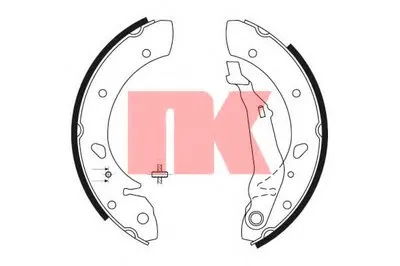 Комплект тормозных колодок NK купить