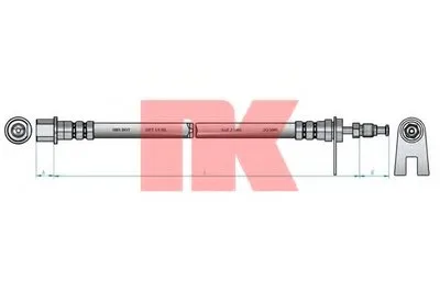 Тормозной шланг NK купить