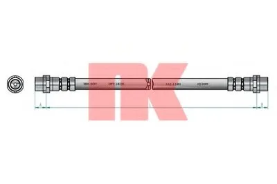 Тормозной шланг NK купить