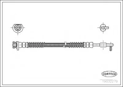 Тормозной шланг CORTECO купить