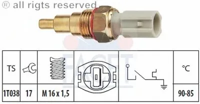 Термовыключатель, вентилятор радиатора FACET купить