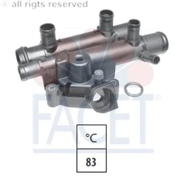 Термостат, охлаждающая жидкость FACET купить