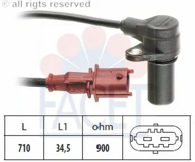 Датчик импульсов; Датчик импульсов, маховик FACET купить