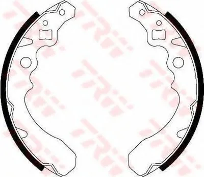 Комплект тормозных колодок TRW купить