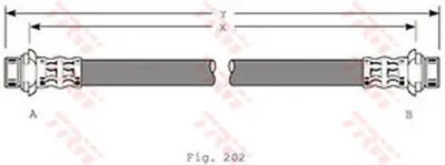 Тормозной шланг TRW купить