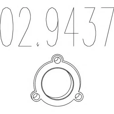 Прокладка, труба выхлопного газа MTS купить