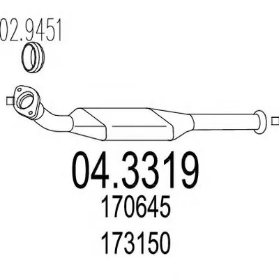 Катализатор для переоборудования MTS купить