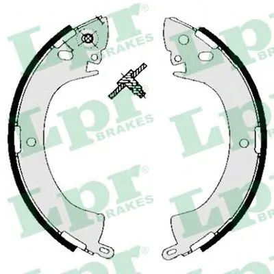 Комплект тормозных колодок LPR купить