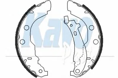Комплект тормозных колодок MK KASHIYAMA KAVO PARTS купить