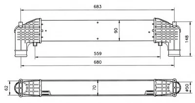 Интеркулер NRF купить