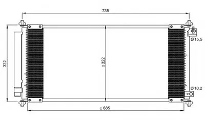 Конденсатор, кондиционер EASY FIT NRF купить